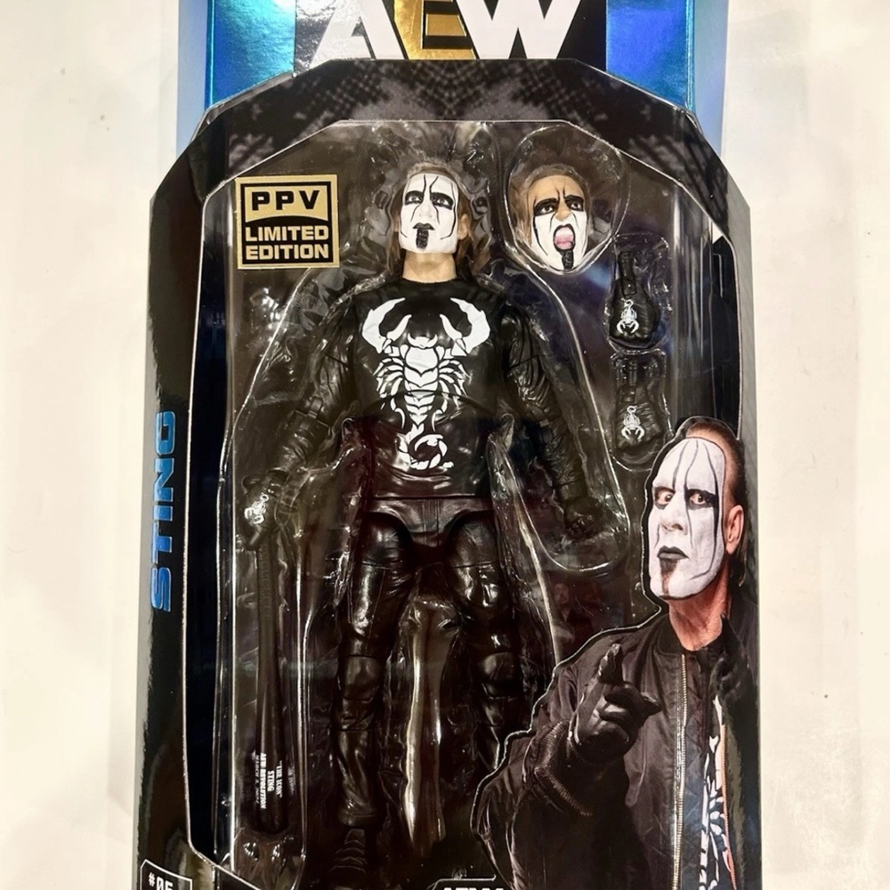 AEW Limited Edition Sting Action Figure